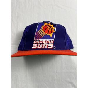 VINTAGE 1990S PHOENIX SUNS C COMPETITOR HAT MENS TWO TONE SNAPBACK